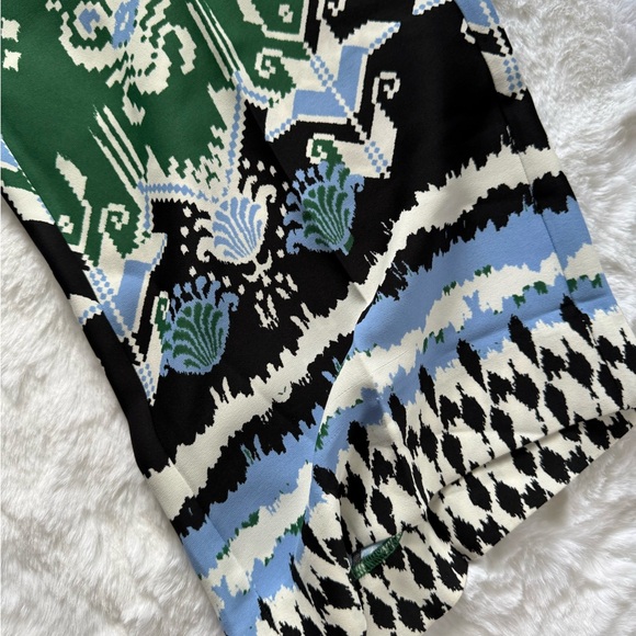 NWOT Chico's Ikat Print Wide Leg Pants - Picture 7 of 9